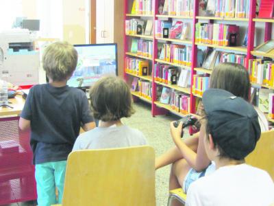 Gaming-Woche“ din der Bücherei in Geldern Foto: privat