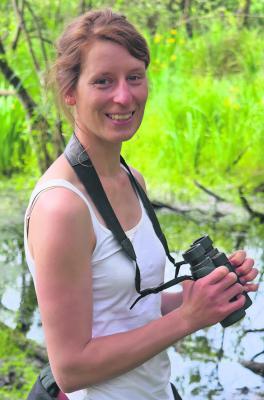 Lisa Schinkel, Naturschutzreferentin beim NABU. Foto: NABU