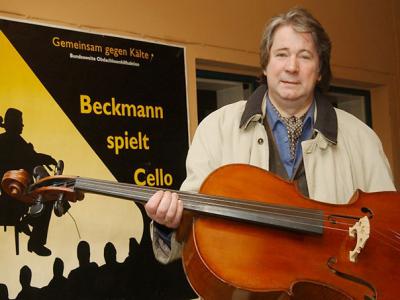 Der Cellist Thomas Beckmann engagiert sich sozial. Foto: privat