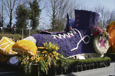 Vom 20. bis 23. April findet im südholländische Seebad Noordwijk eine Blumenparade statt. Foto: privat