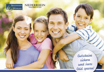 Ab 1. Mai erhältlich: Das neue Couponbuch „Freizeitspaß Niederrhein“, herausgegeben von den Niederrhein Nachrichten und Niederrhein Werbung ,stellt Freizeitangebote für die ganze Familie vor.