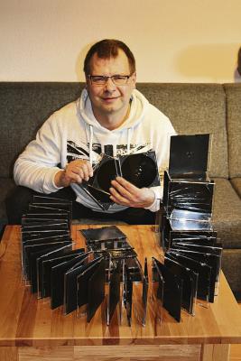 Der Tüftler Klaus Peter Beier aus Alpen erweckt mit seinen neuen Weltrekord-Plänen große Aufmerksamkeit.Foto:  privat