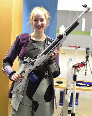 Die 15-jährige Anna Janshen gewinnt den IWK in München und vertritt Deutschland bei der EM in Maribor. Foto: Jürgen Heise