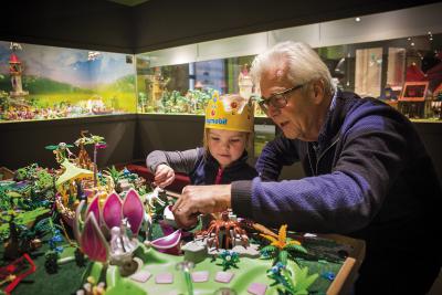 Im Limburgs Museum werden werden noch bis zum 27. August vier Jahrzehnte Playmobil-Geschichte gezeigt. Foto: privat 