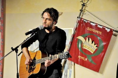 Als Überraschungsgast stand der sizilianische Sänger Fabrizio Cammarata auf der Bühne.Foto: privat
