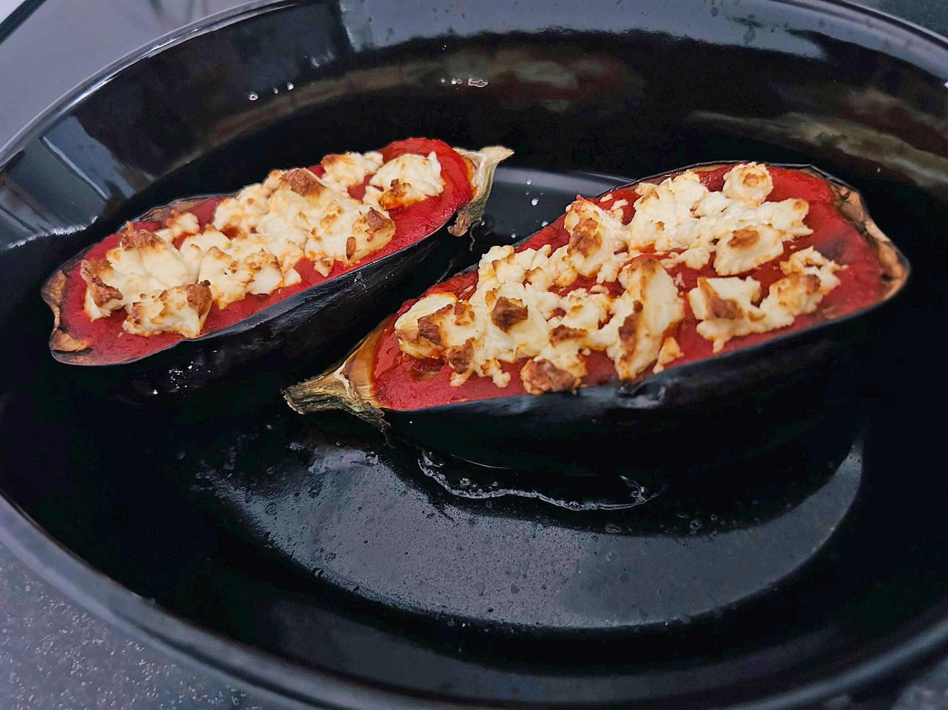 Aubergine nach Franca Art