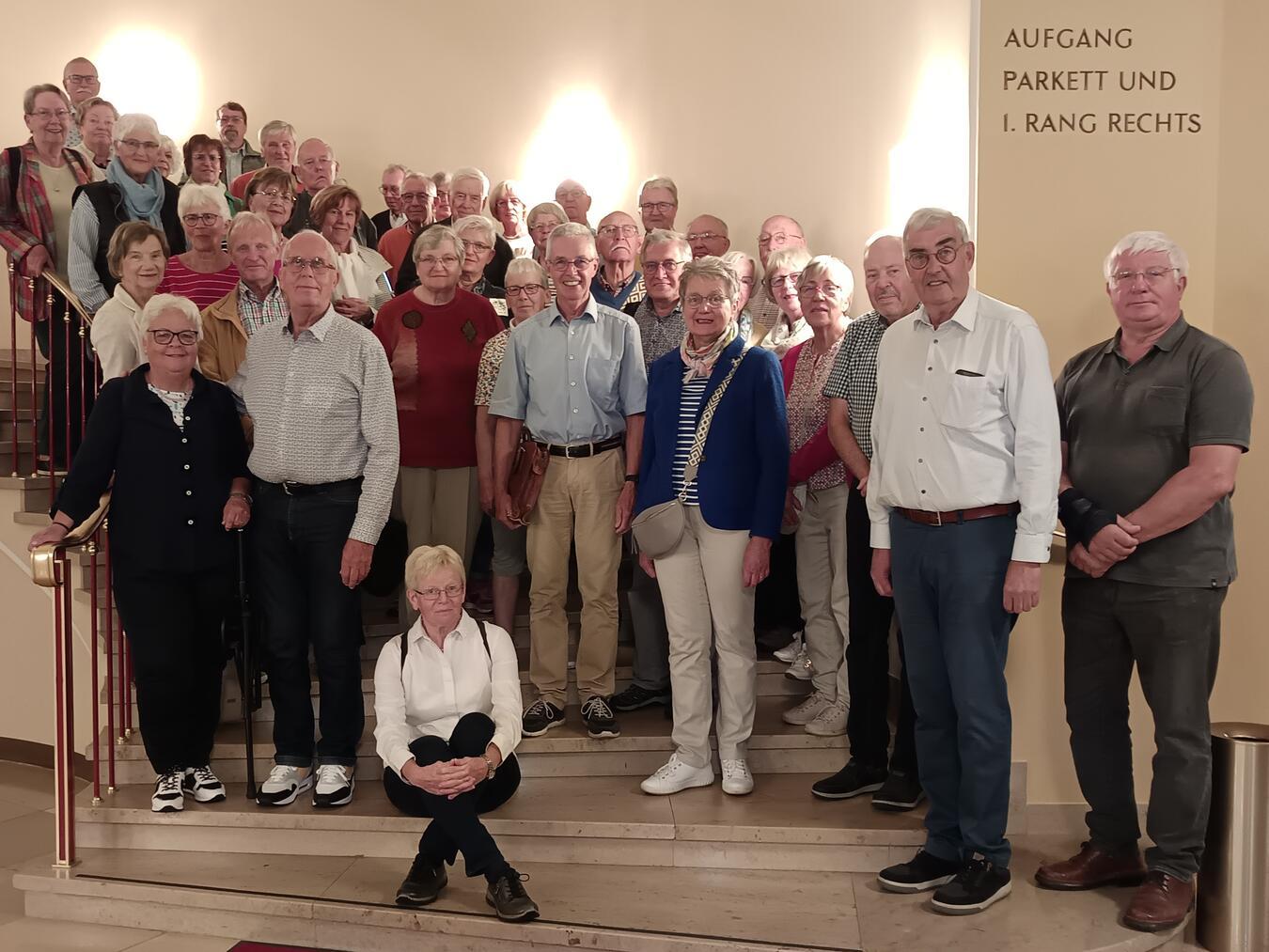  „Eine Fahrt mit vielen neuen Eindrücken und Anregungen“, so fasste SU-Chef Günter Steins mit Dank den Tag zusammen. Foto: SeniorenUnion