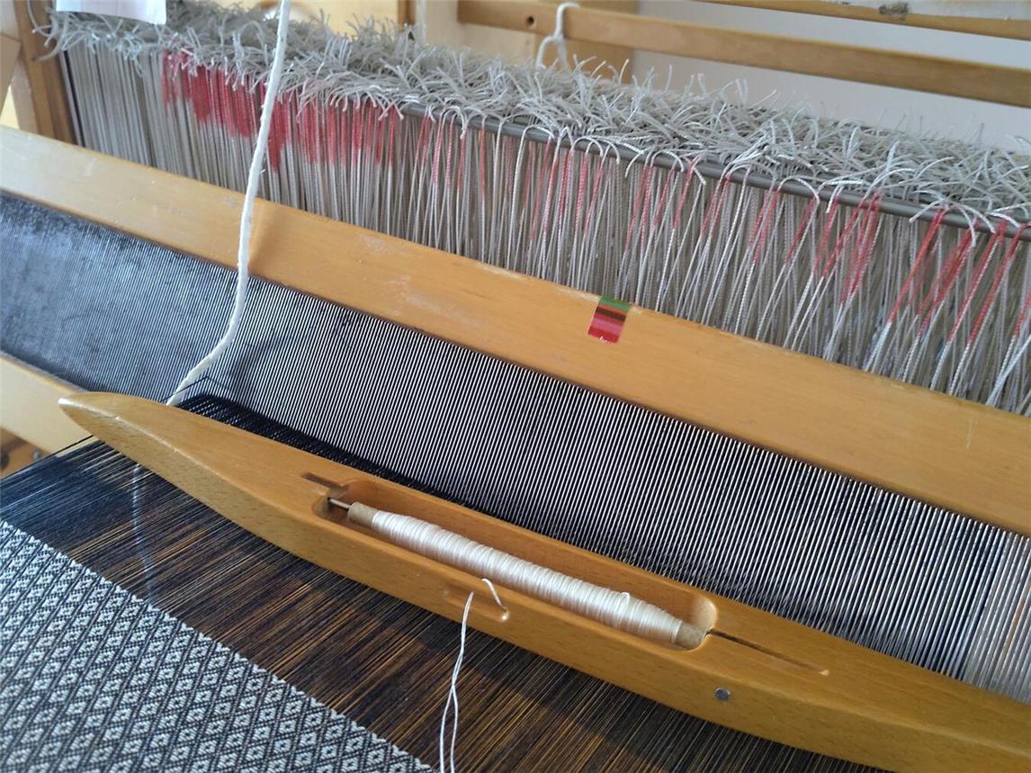  Seidenweberin Käthe Haas kommt für eine besondere Aktion ins Museum Kevelaer. Foto: NMK