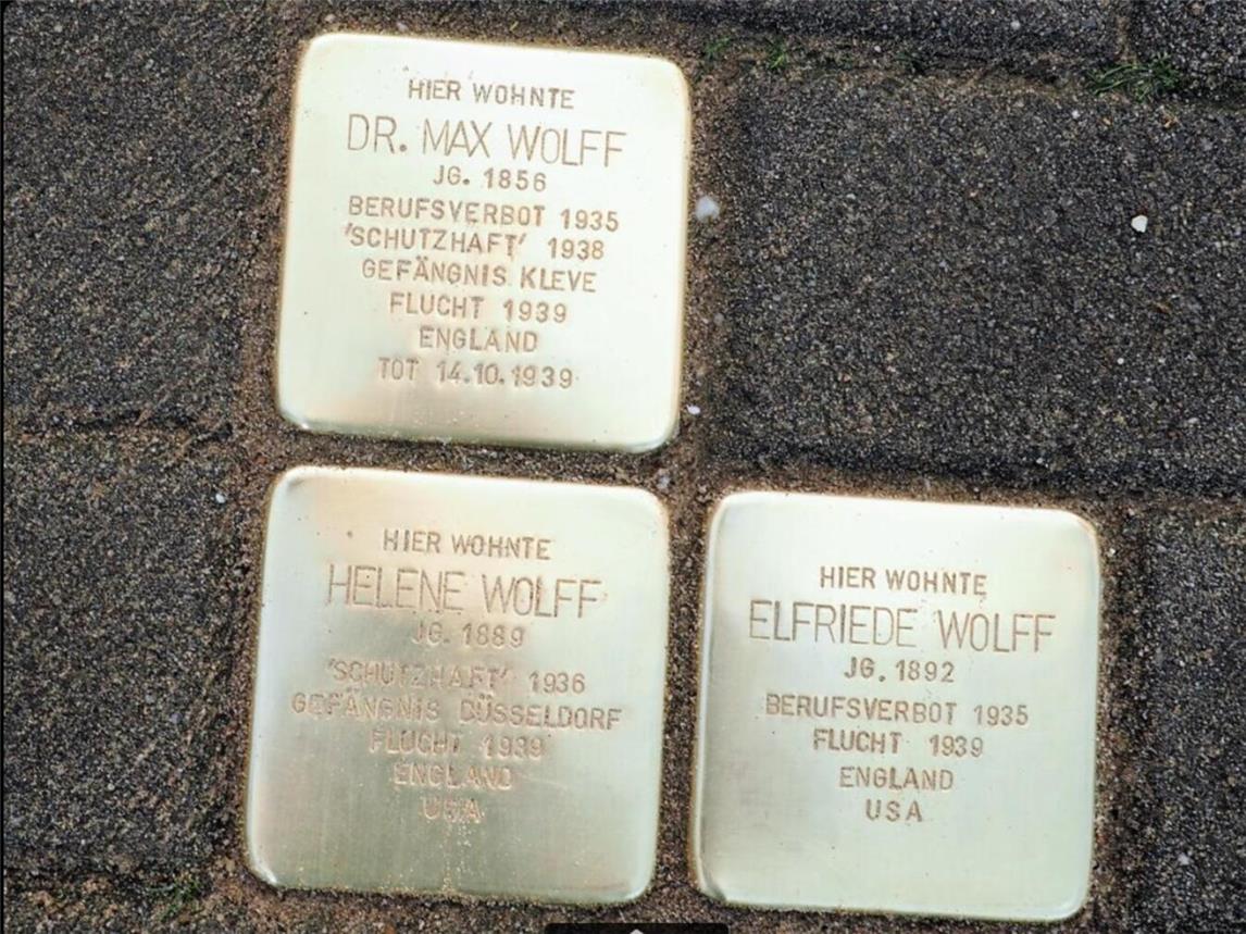 151 Stolpersteine sind zwischen 2016 und 2024 im Klever Stadtgebiet verlegt worden. Foto: Haus Mifgash