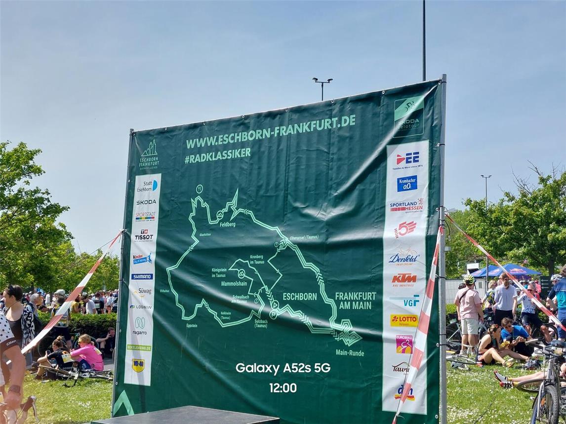 1.550 Höhenmeter warten auf der 103 Kilometer langen Runde.