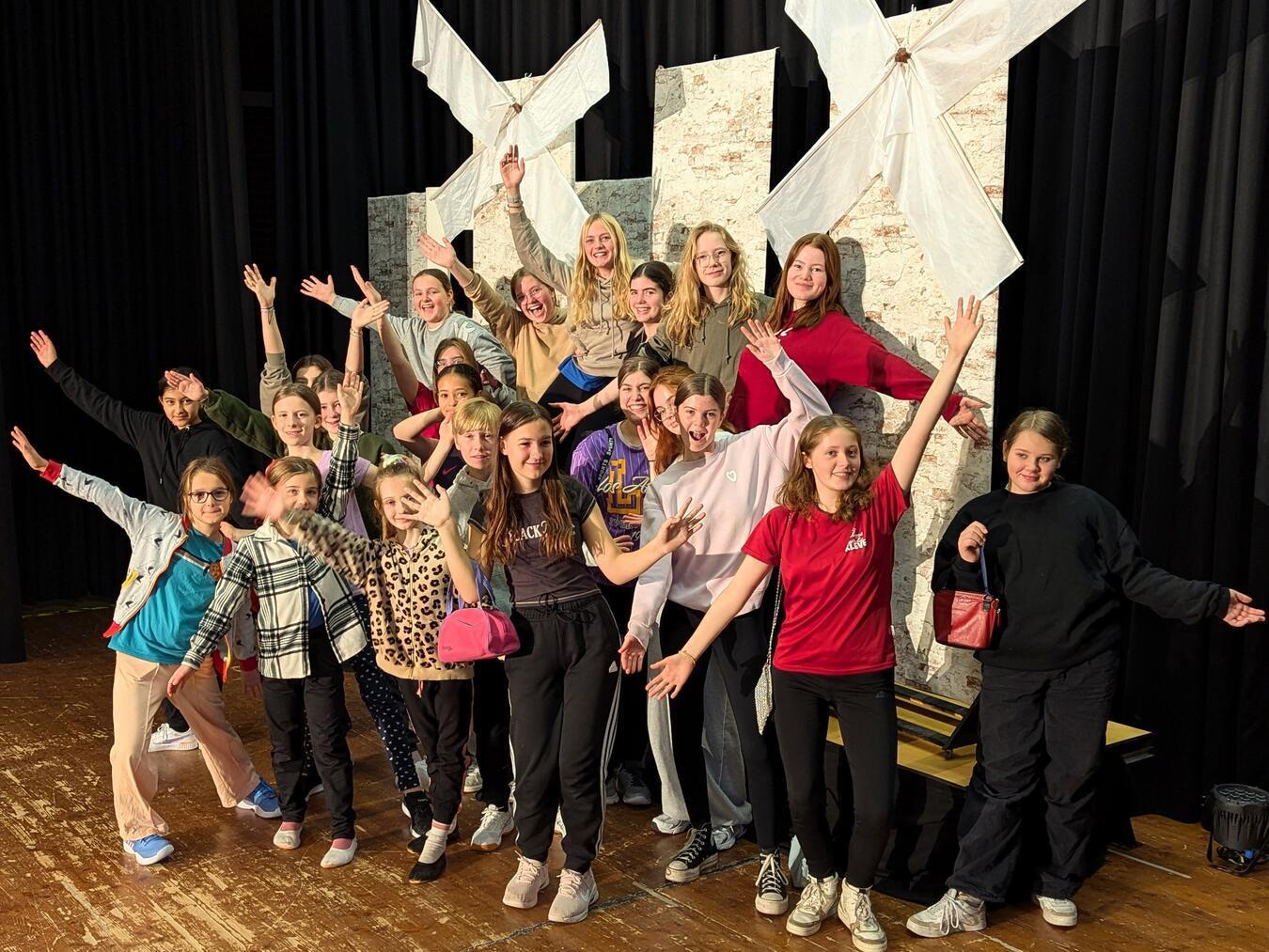 24 Kinder und Jugendliche nehmen in diesem Jahr an den Musicalferien der Kreismusikschule Teil. Foto: J.Kurschatke