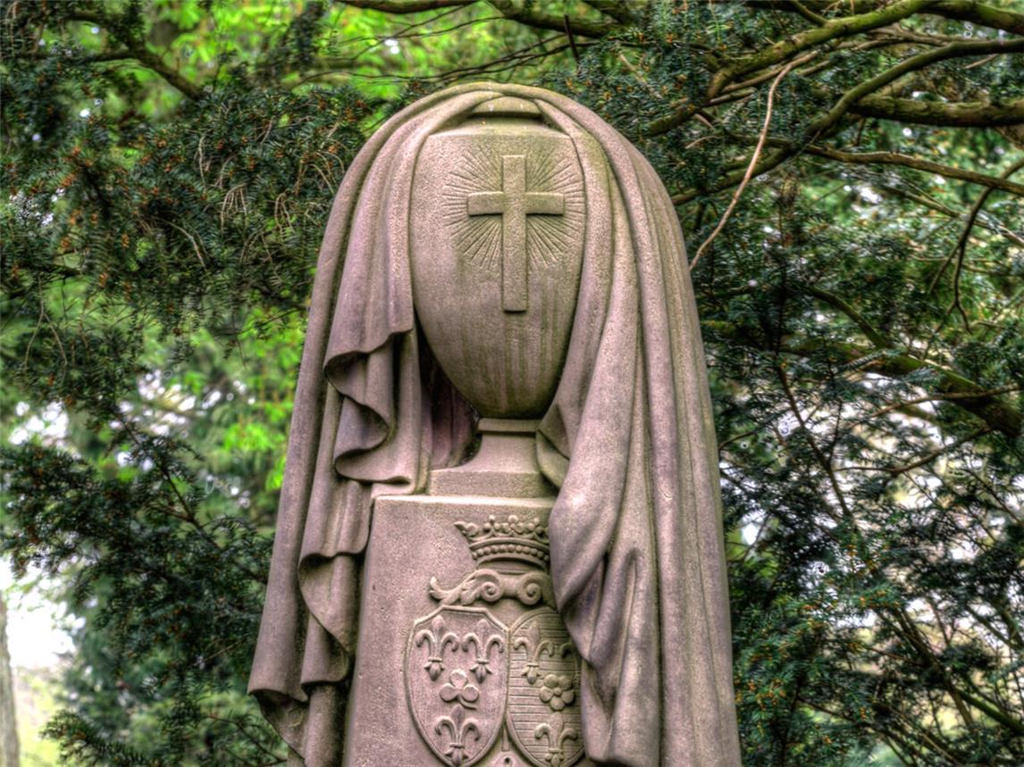 27 Grabsteine auf dem Gelderner Friedhof stehen unter Denkmalschutz. Foto: Kormann