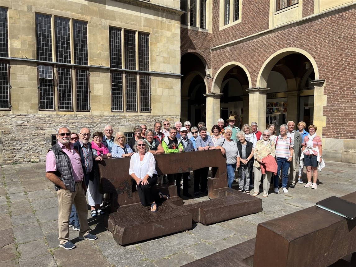 34 Teilnehmer erlebten einen abwechslungsreichen Tag in Münster. Foto: Beirat für Senioren und Menschen mit Behinderung