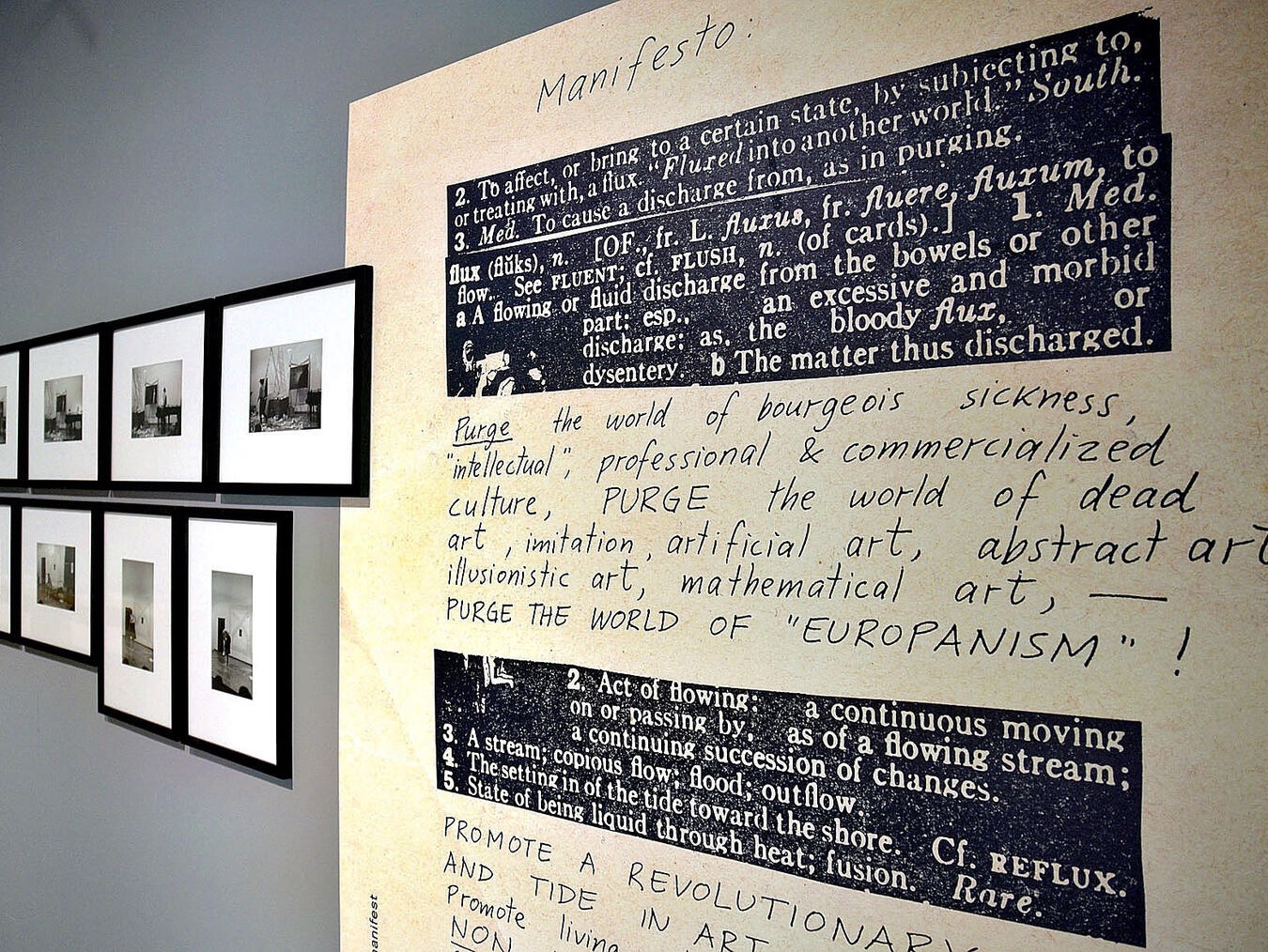 54 Fotos zeigen den Beginn des Fluxus im Rheinland. NN-Fotos: Rüdiger Dehnen