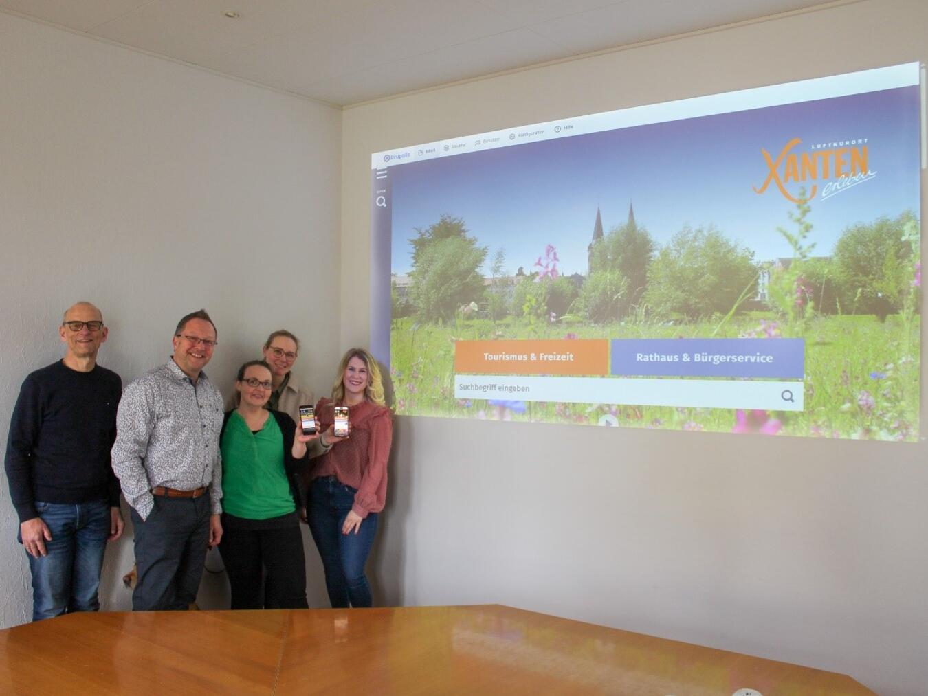Neue Homepage der Stadt Xanten geht an den Start Ab dem 11. April ist der neue Internetauftritt unter www.xanten.de erreichbar. Foto: Stadt Xanten
