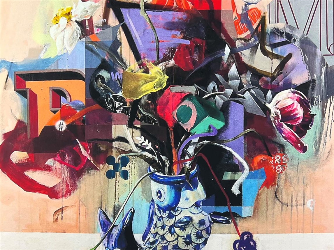 Abbildung: „Action Speaks Lauder Than Words“ von Klaas Lageweg (Ausschnitt)