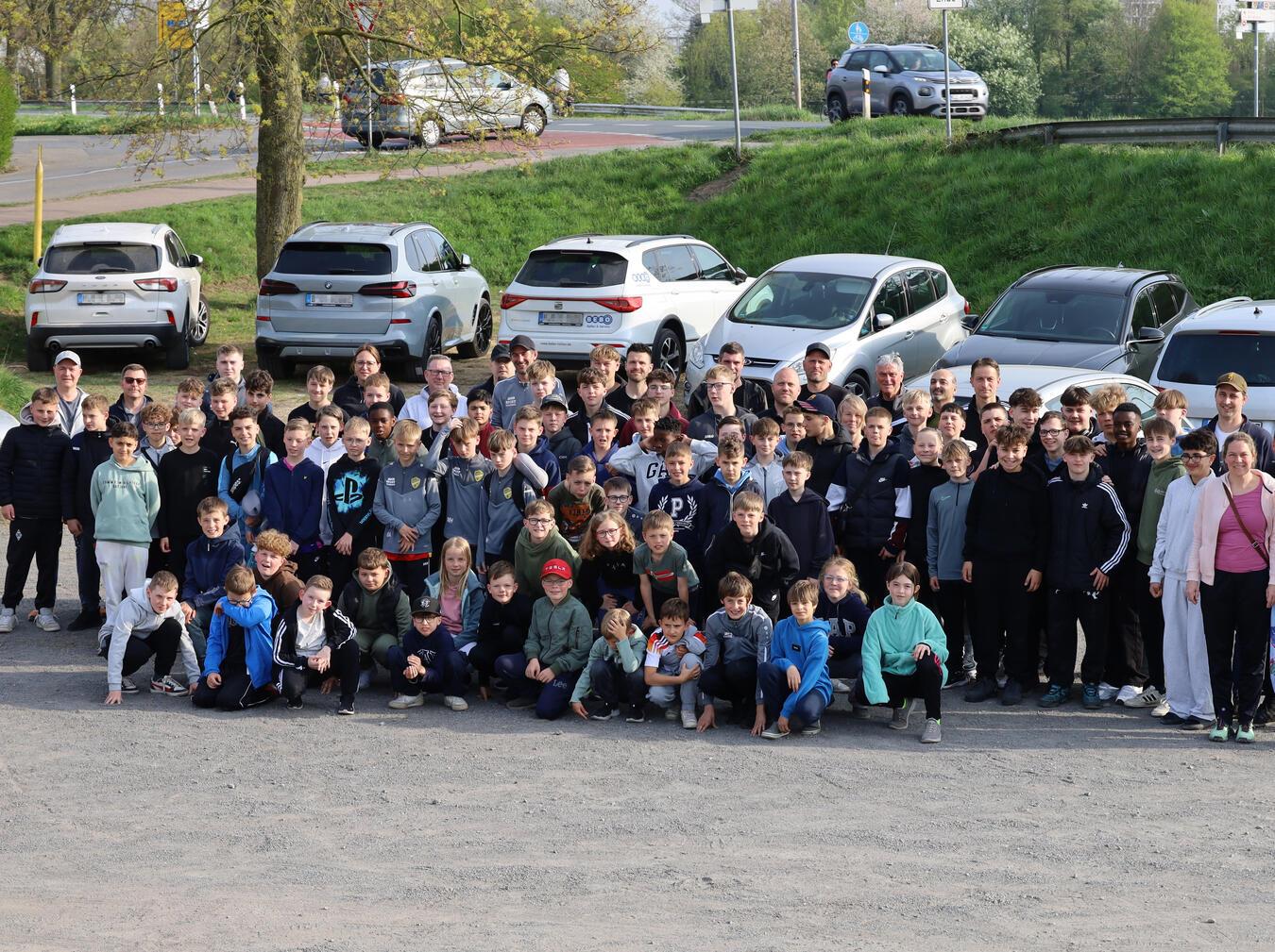 Abfahrt nach Spanien: Die Reisegruppe aus Emmerich. Foto: privat