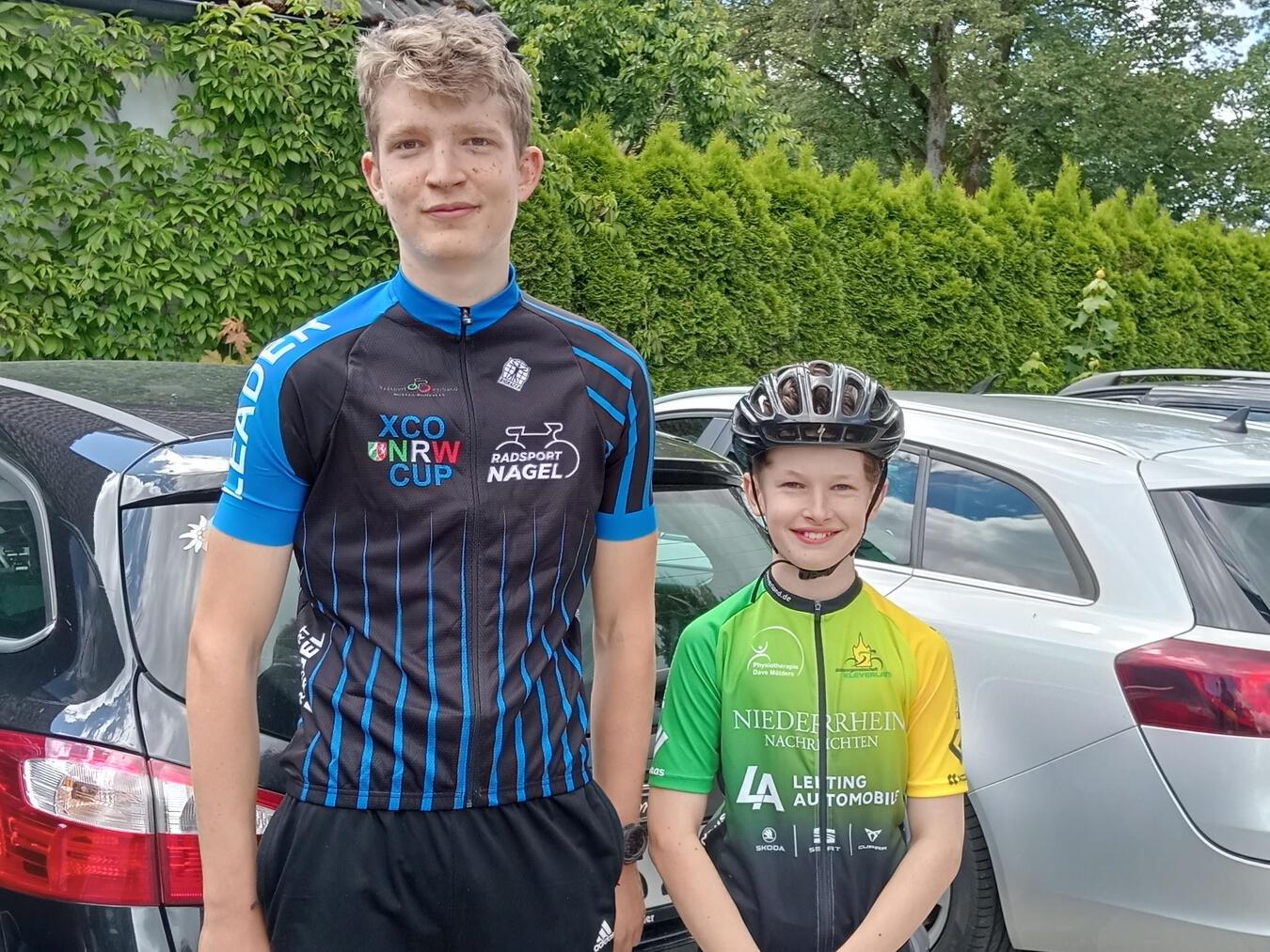 Alex Berns und Nicolas Stapels sind zwei Nachwuchs-Talente der RRG Kleverland.Foto: RRG Kleverland