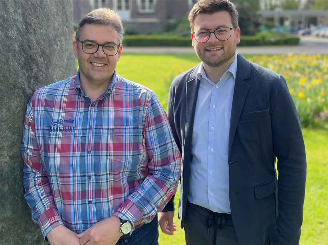 Alexander Alberts (l) und Dennis Kewitz (r).Foto: privat