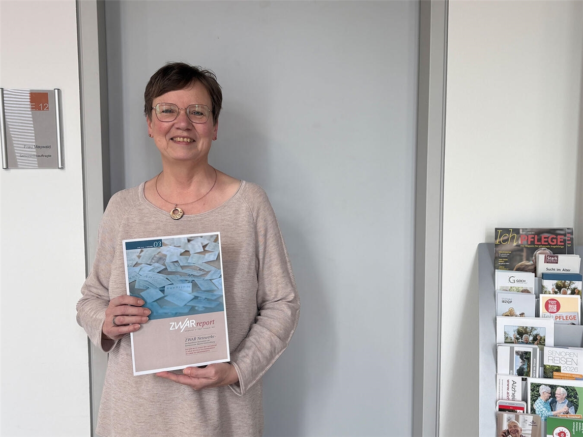 "Alexandra Maywald, Seniorenbeauftragte Goch, Porträtfoto von Katharina Schmidt"