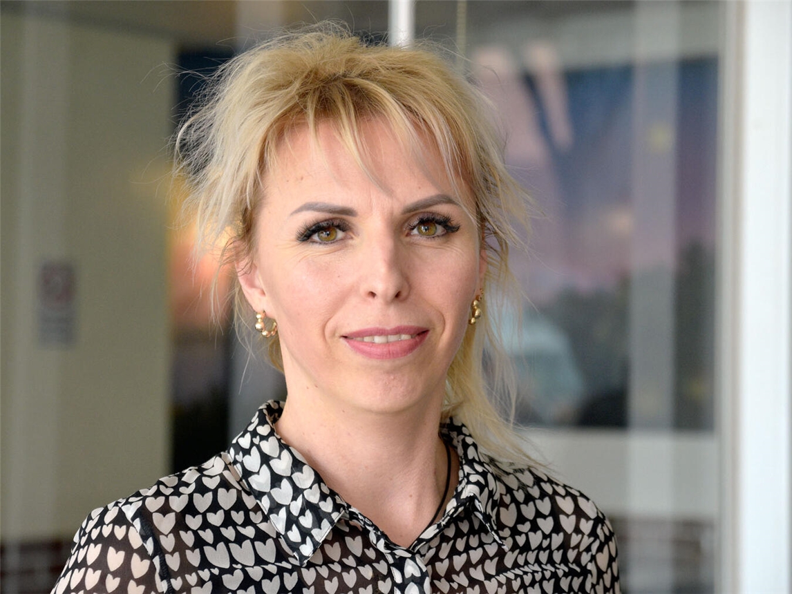 Alina Mykhailenko ist hoch motiviert und möchte vieles bewegen. NN-Foto: Rüdiger Dehnen