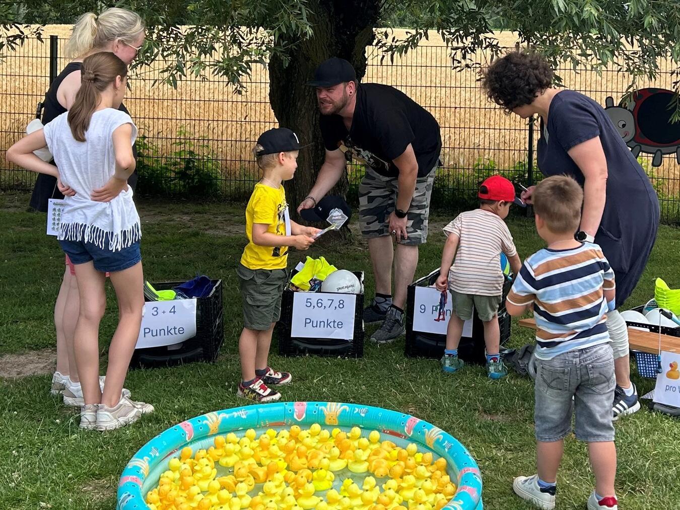 Alle Besucher hatten einen erinnerungswürdigen Tag in der Kita Wiesenzauber. Foto: Lebenshilfe im Kreis Kleve