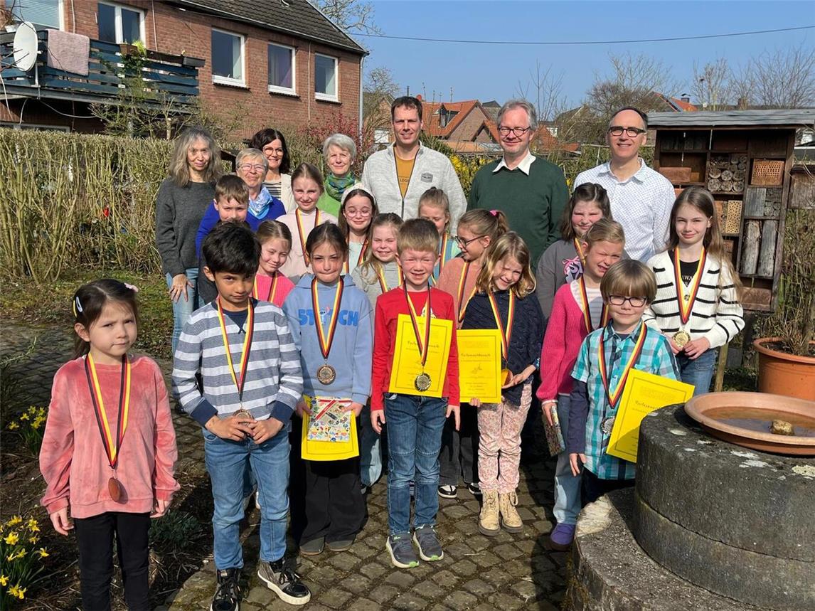 Alle Vorleser können stolz auf ihre Leistungen sein. Foto: privat