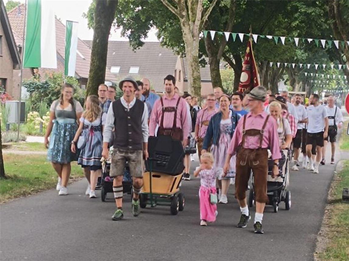 Almabtrieb in Schottheide. Foto: BSV Schottheide