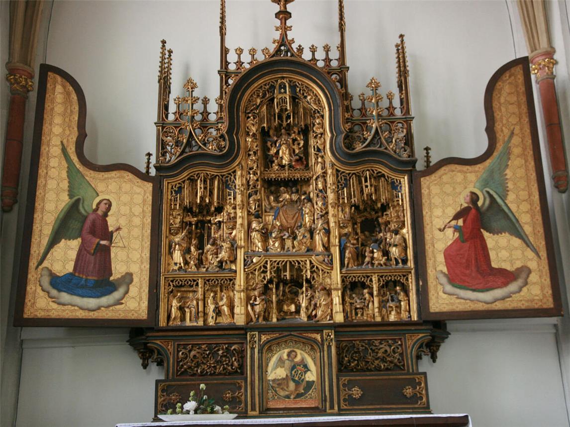 Altarretabel in der St. Peter und Paul-Kirche in Straelen.Foto: Martina Strouven-Küppers, Zentralrendantur Geldern-Goch