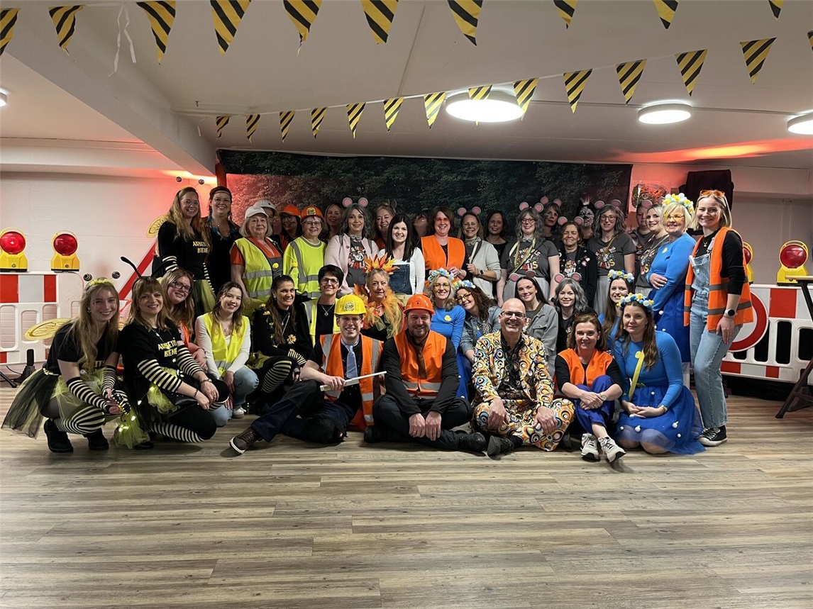 Altweiber-Party im Straelener Rathaus. Foto: Stadt Straelen