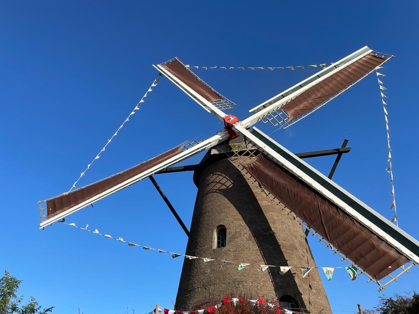 Am 1. Januar lädt die WFG Wirtschaft Marketing Tourismus alle Freunde der Eltener Windmühle zum Neujahrsdrehen auf dem Möllenbölt ein. Foto: WFG Emmerich