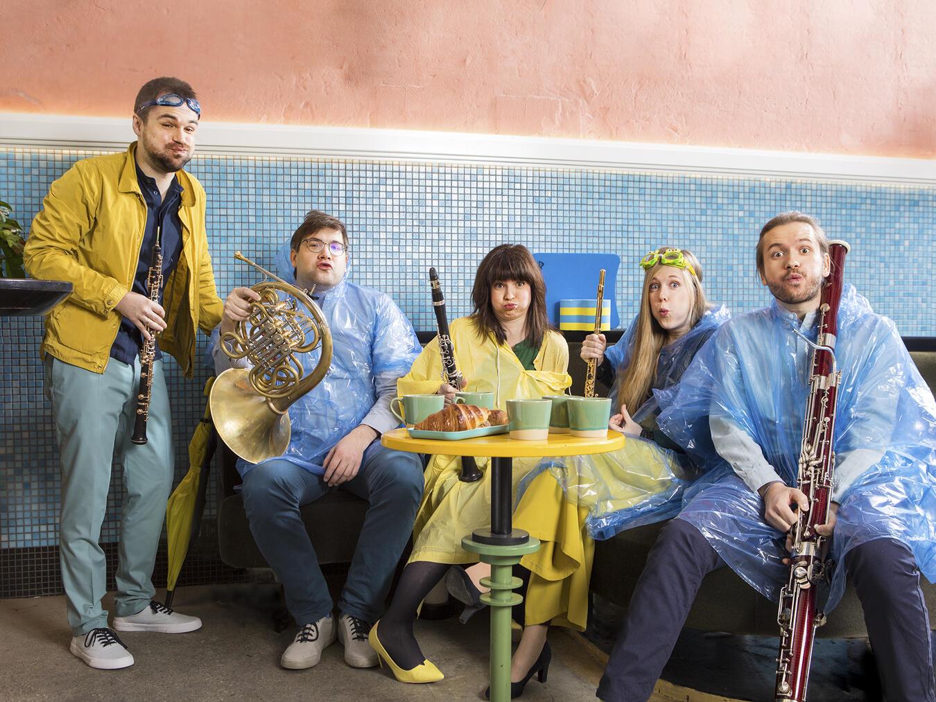 Am 14. Januar kommt das Breeze Wind Quintet mit einem nordischen Konzertprogramm. Foto: Joelle van Autreve