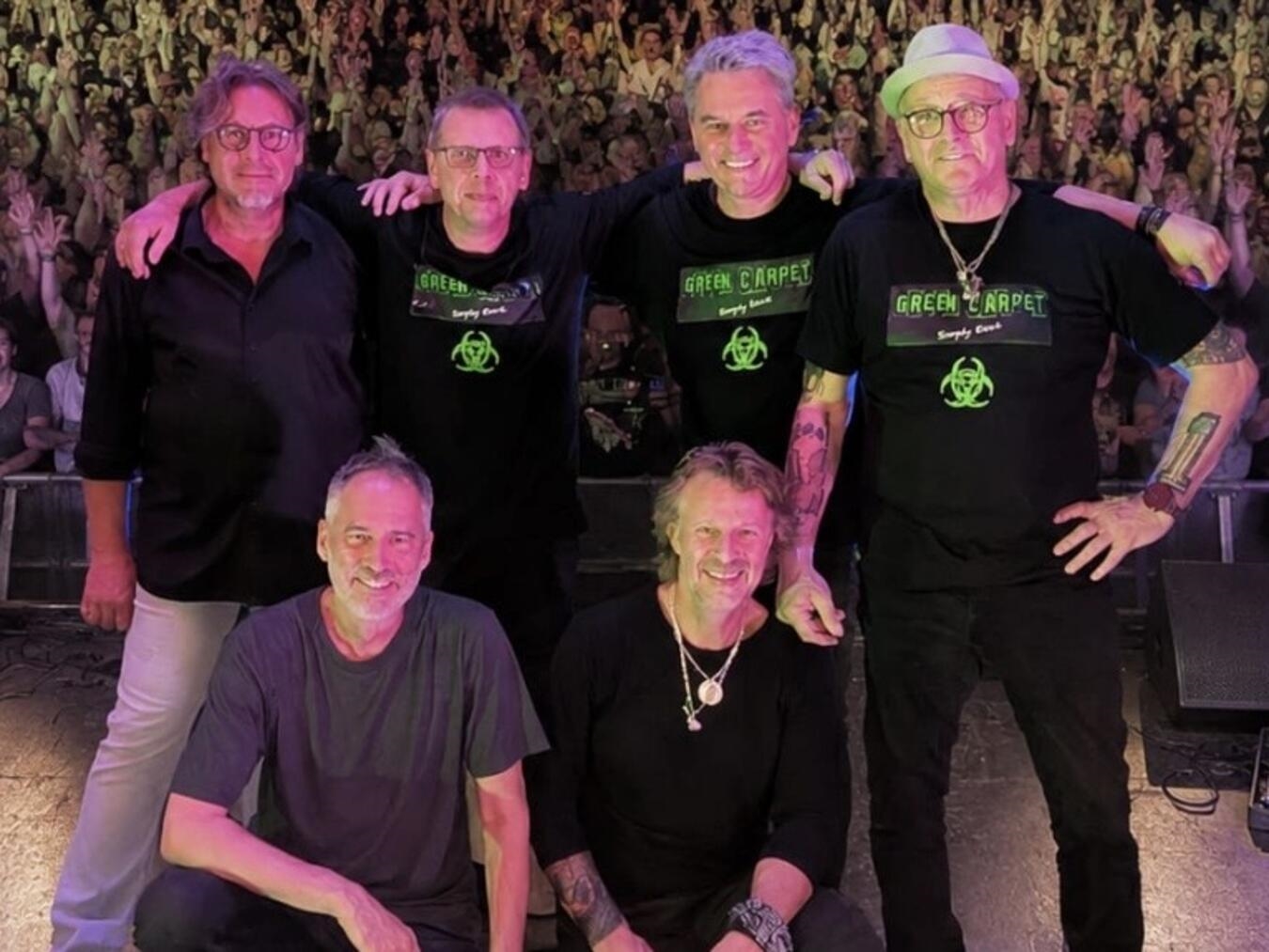 "Green Carpet Band spielt live beim Altrhein-Rock Festival am Samstagabend"