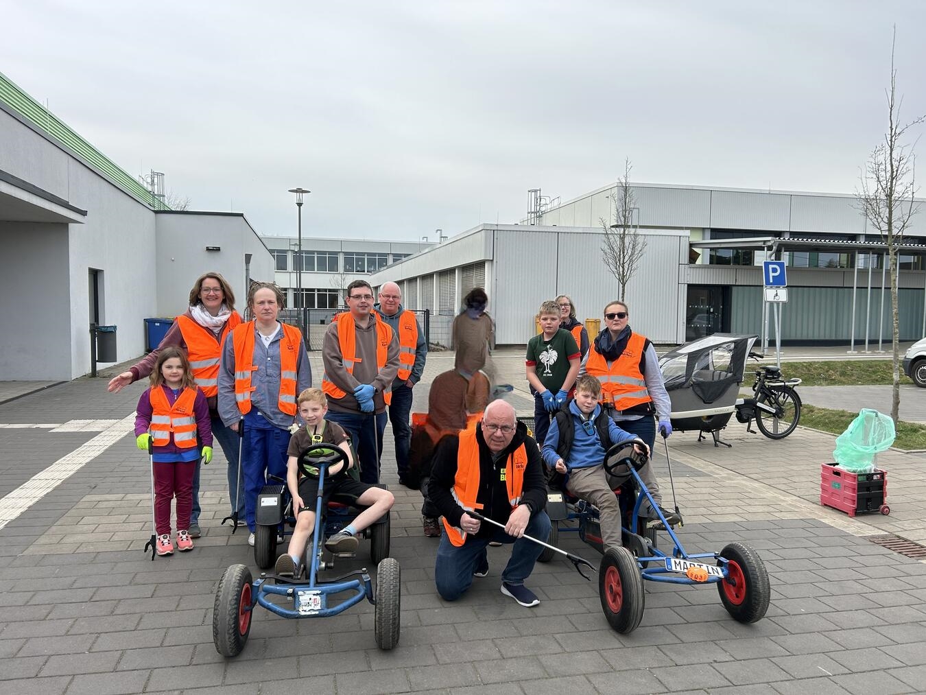 Am Frühjahrsputz der KKA beteiligt sich auch wieder die BVK.Foto: privat