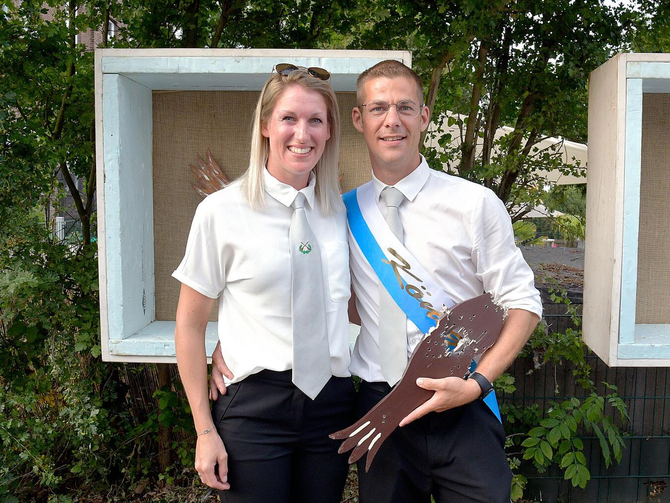 Am Samstag wird die Nachfolge für das noch amtierende Königspaar Sven und Svenja Hermsen ermittelt. NN-Foto (Archiv): Rüdiger Dehnen