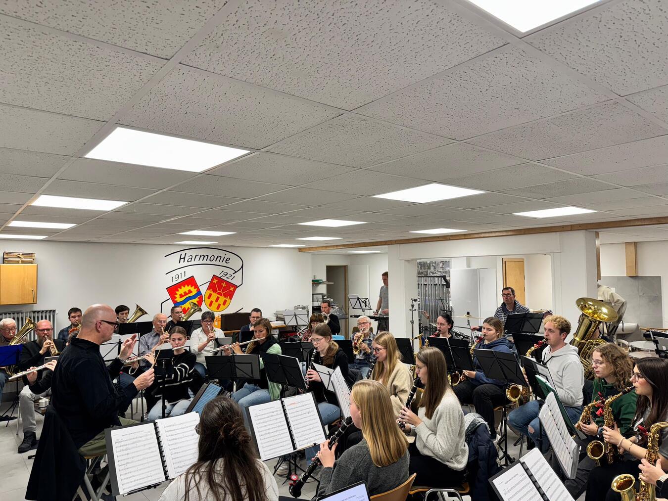 Am vergangenen Wochenende wurde fleißig geprobt. Foto: Daniela Bongarts