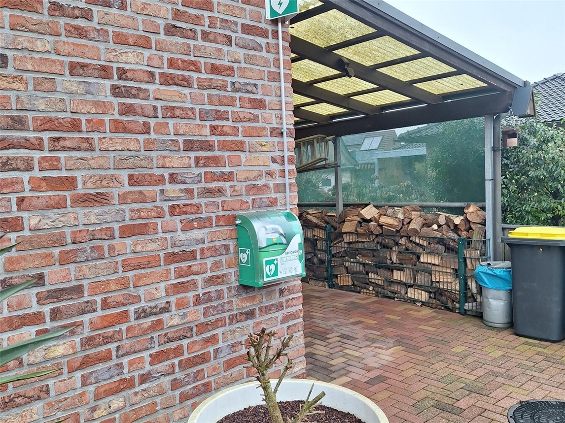 An der Adresse Op de Baerbet 1 ist der dritte öffentlich zugängliche AED. Foto: privat