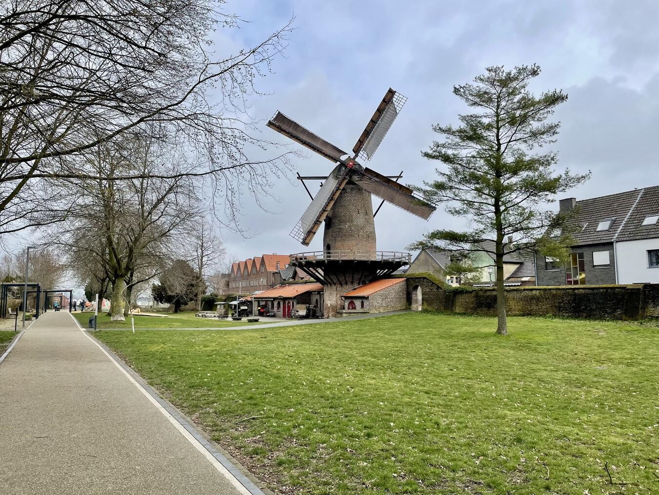 An der Kriemhildmühle in Xanten feiert der Salisburry-Circle das 20-jährige Bestehen der Städtepartnerschaft.  NN-Archivfoto: Sabrina Peters