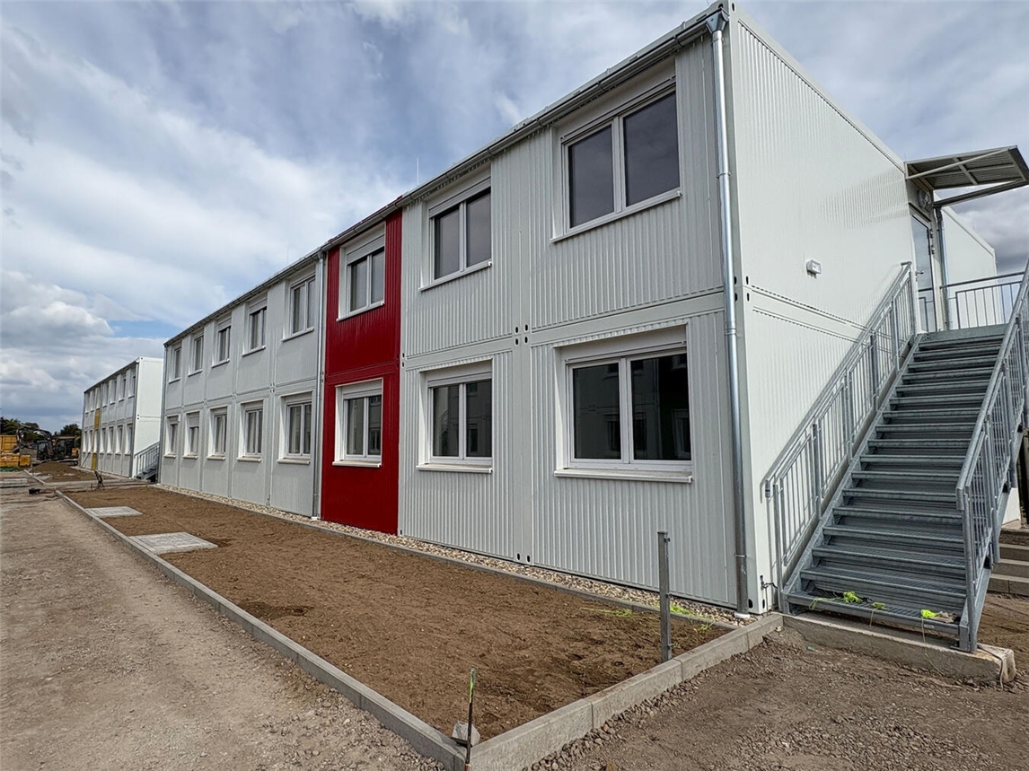 An der Siemensstraße ist eine Flüchtlingsunterkunft entstanden. Foto: Torsten Matenaers