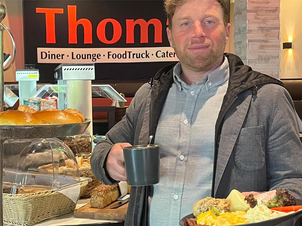 Andreas Hert ist der Mann für Frühstück, Restaurant und Cocktailbar. Foto: privat