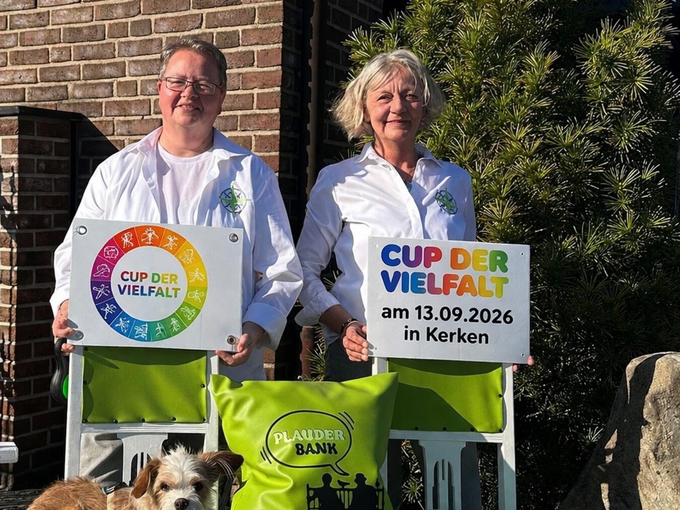 "Anke Molderings und Iris Jentges mit Leidenschaft als Projektleiterinnen, Eventplanung, Frauen in Führung"