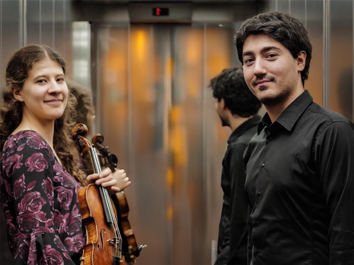 Anna Isabell Haas und Giuseppe D‘Elia treten am 26. März in Rees auf. Foto: privat