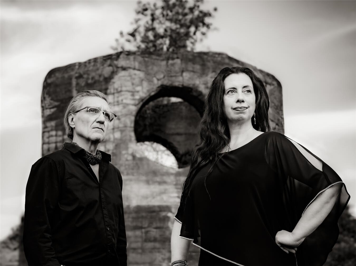 Annette Gutjahr und Rolf Kirschbaum treten zusammen in Kevelaer auf. Foto: Irene Zandel