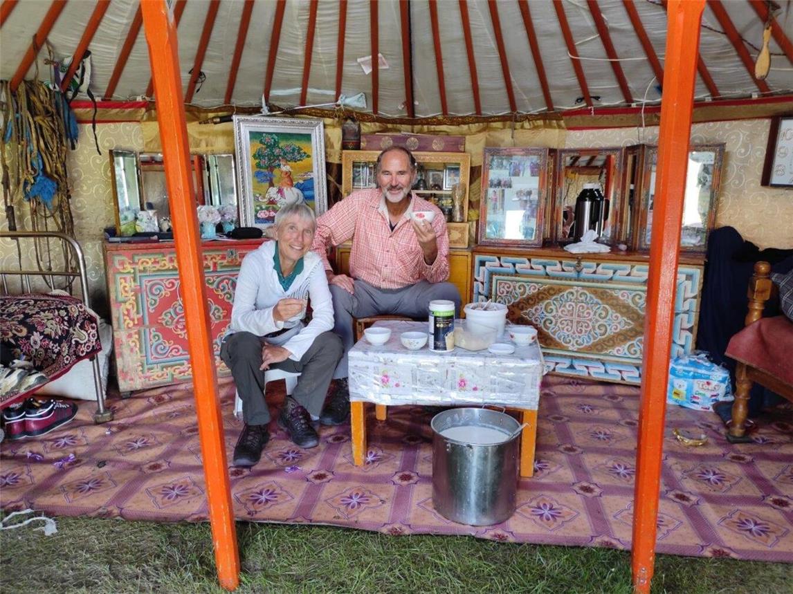 Annette Wozny-Koepp und Hans-Joachim Koepp fühlten sich jederzeit willkommen. Fotos: privat