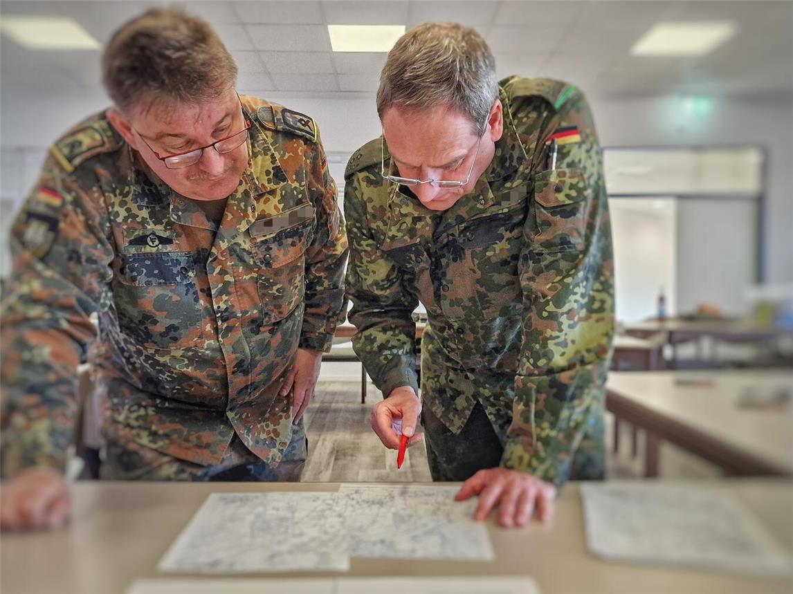 Auch das Kreisverbindungskommando Kleve ist an der Übung beteiligt. Foto: Bundeswehr/Pieper