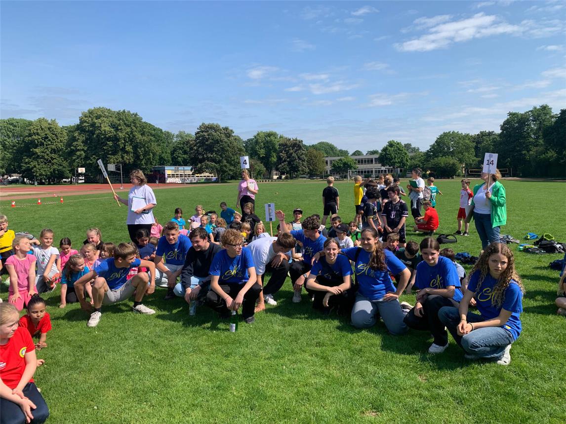 Auch der Einsatz der engagierten Sporthelfer machte das Sportfest zum Erfolg. Foto: privat