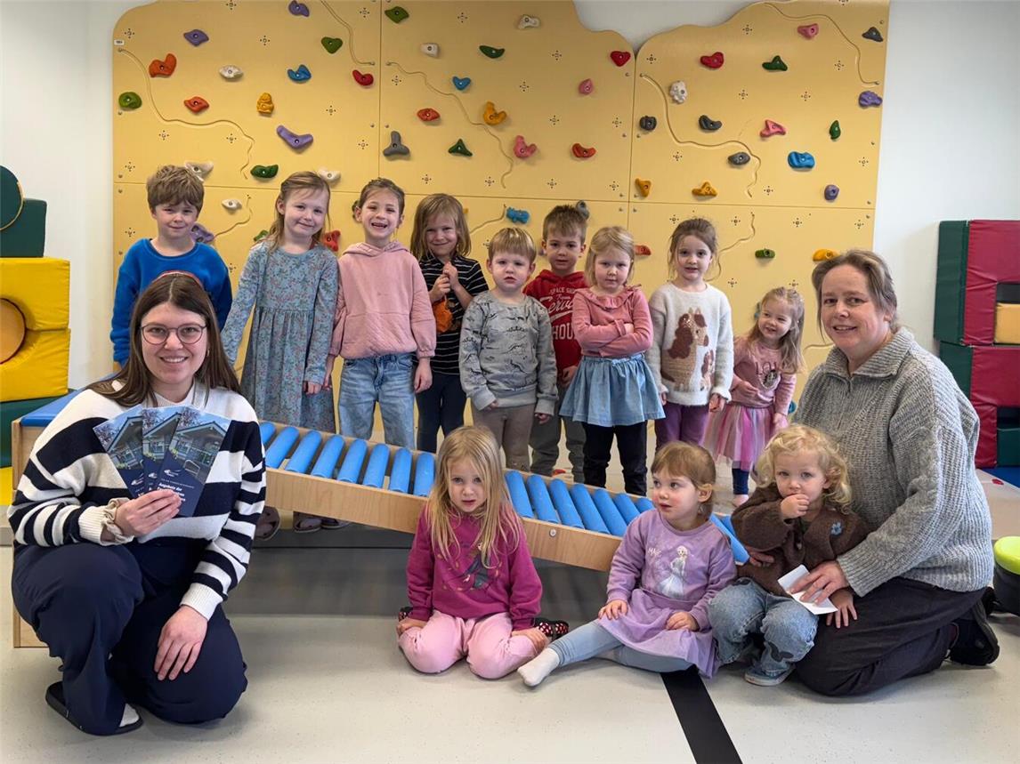 Auch der Mühlenkindergarten in Walbeck bietet ein vielfältiges Programm für Familien.Foto: Stadt Geldern/Gossens