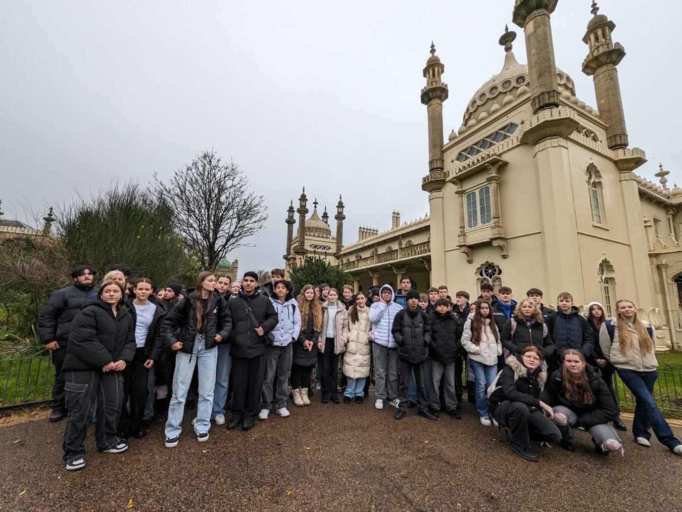 Auch der Royal Pavillon in Brighton wird allen Schülern lange in Erinnerung bleiben. Foto: Joseph Beuys Gesamtschule