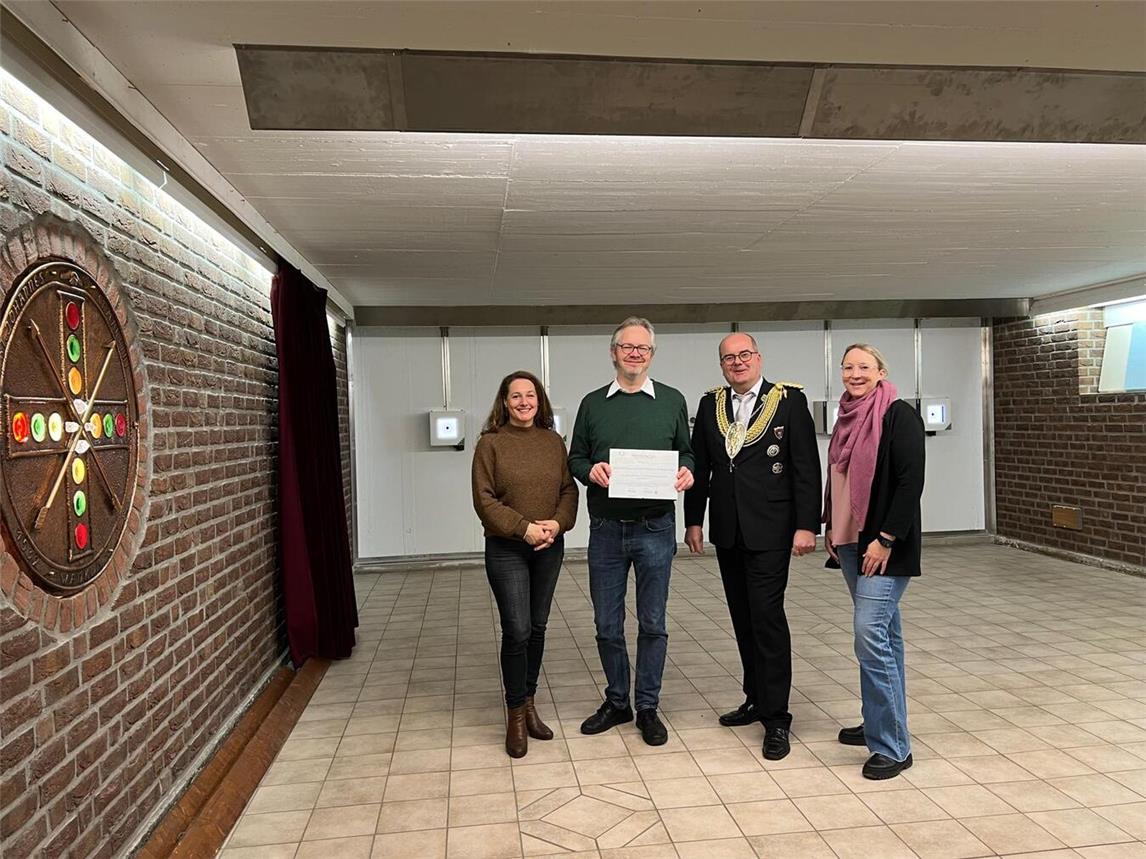 Auch die Bruderschaft Wankum konnte sich über eine Förderung freuen.Foto: privat