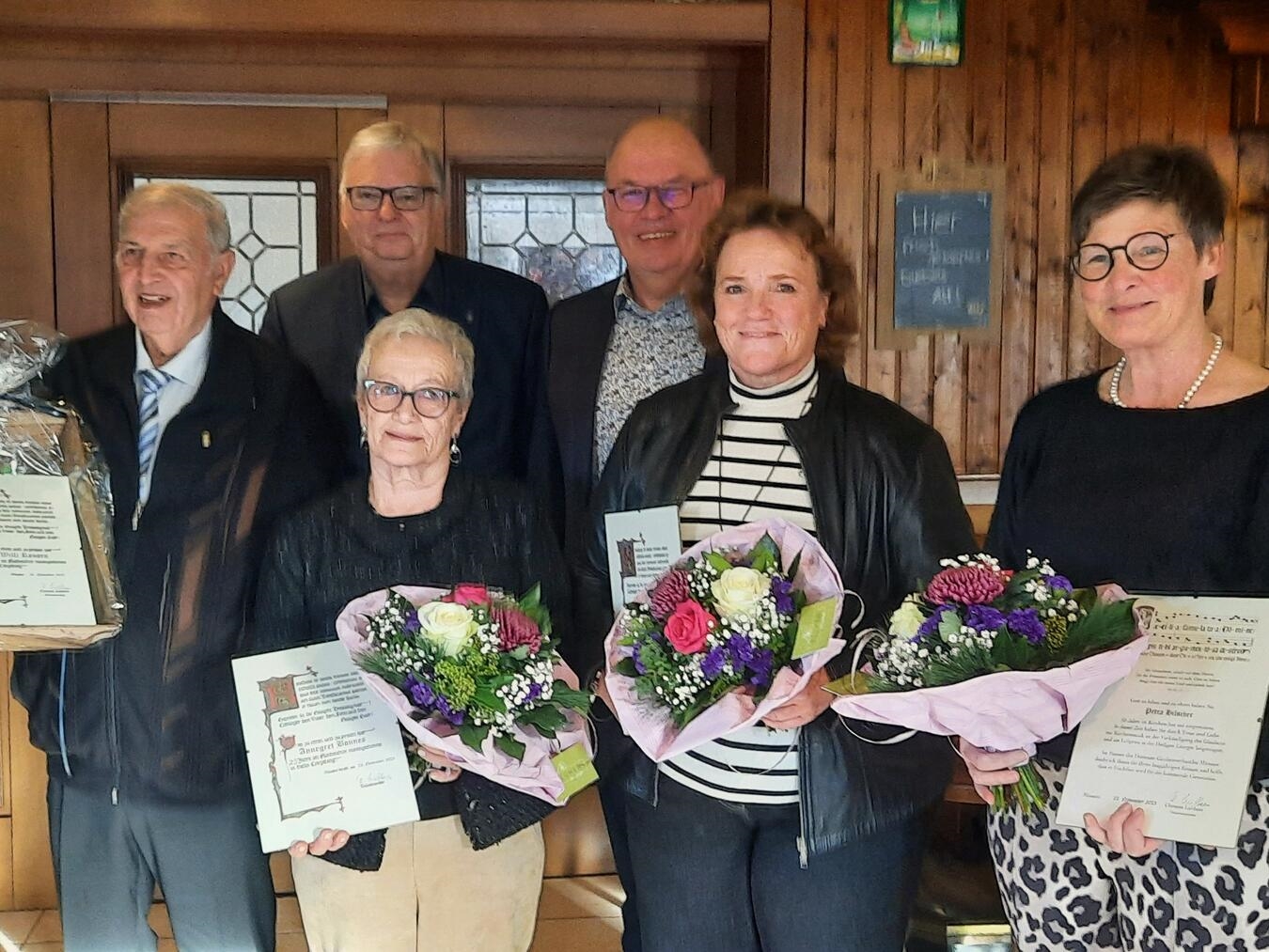 Auch die Ehrungen spielten beim diesjährigen Cäcilienfest wieder eine Rolle. Foto: privat